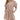Entro - Stripe Ruffle Hem Zip Front Dress