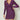 Entro - Glittery V-Neck Long Sleeve Mini Dress