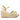 Xti - Women's Metallic Ankle Strap Wedge Sandals