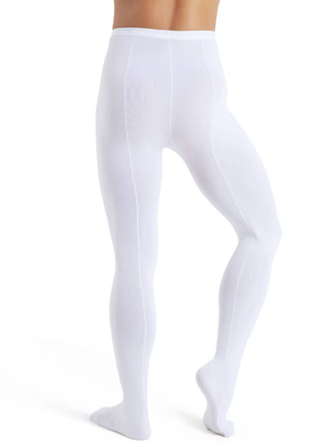 Capezio - Men's Knit Footed Tights With Back Seams