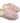 Isotoner - Chevron Fur Hoodback Slippers