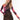 Topshop Spray Print Mock Neck Top in Orange, Size Large