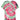 Treasure & Bond Kids' Relaxed Fit Graphic Tee in Green/Pink Tie Dye