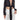 Black Silky Tie Front Shirt - Ashley 10