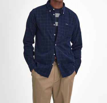 Barbour - Harthill Tailored Checked Cord Shirt