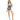 Carve Designs Women's Dahlia Tankini Top - Navy Stripe