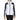 Indygena Women's Lampo Hooded Jacket - Medium Blue Light Grey