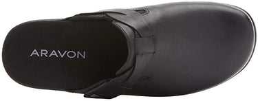 Aravon Women's Power Comfort Mule Black Size 5 B(M) US