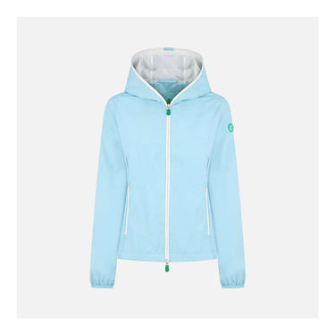 Save The Duck Women's Stella Hooded Rain Jacket - Large