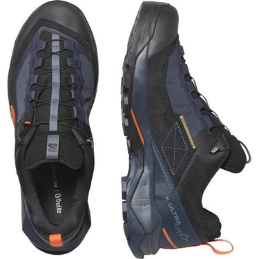 Salomon Mens X Ultra Alpine Trail Sneaker Blue Nights Black Red Orange