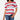 Tommy Hilfiger Lace-Up Striped Cotton Top