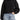 Topshop Mixed Stitch Balloon Sleeve Crop Sweater in Black, Size X-Small