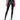 Women's High Waist Faux Leather Leggings - Medium