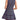 Entro - Tracy Piping Detail Front Zipper Tweed Sleeveless Dress