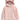 Kids Faux Shearling Hooded Jacket in Pink Cake