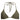 Totême Dark Green Triangle Bikini Top