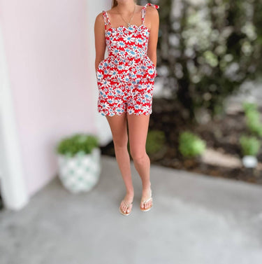 Entro - Women's Star Spangled Blooms Shorts