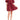 Entro - Dalila Puff Sleeves Bow Detail Mini Dress