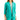 Kasper Women's Open Front Ruched Sleeve Jacket - Green, XLarge