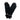 Women's Bow Ultra Cozy Jersey Touchscreen Gloves - Black