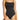 Free People Women's Lila Thong Back Bodysuit Black Size Medium
