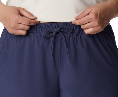 Columbia Women's Plus Bogata Bay Stretch Shorts Blue Size 3X