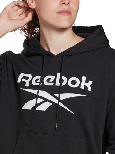 Reebok Women's French Terry Hoodie Black Size X-Small