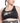 Reebok Women's Lux Vector Medium Impact Racerback Sports Bra Black Size 2X