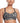 Reebok Women's Lux Medium Impact Strappy Back Sports Bra Black Size Medium