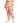 Reebok Women's Floral Print Tights Red Size 2X