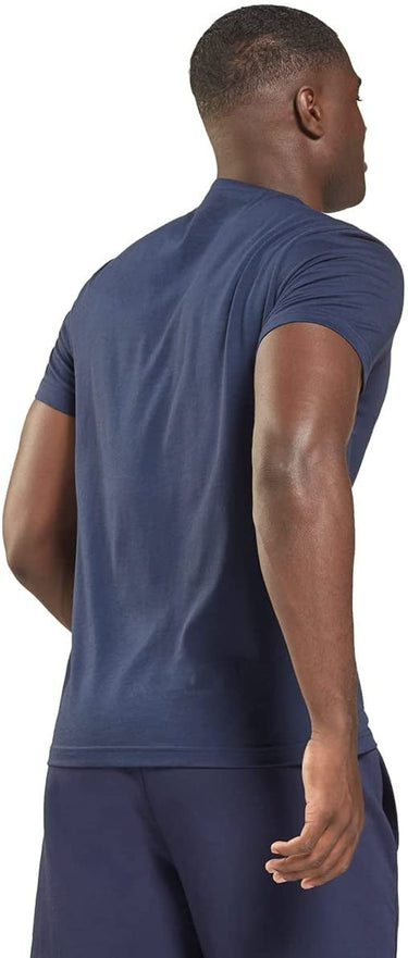 Reebok Men's Logo T-Shirt Blue Size X-Large