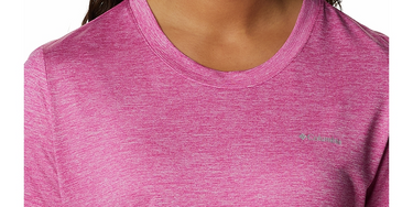 Columbia Women's Hike Crewneck T-Shirt Pink Size 1X