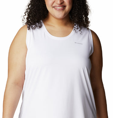 Columbia Women's Hike Tank Top White Size 1X