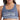 Champion Women's The Authentic Logo Medium Impact Sports Bra Blue Size Small