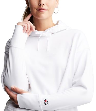 Champion Women's Game Day Hoodie White Size Medium