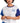 Champion Women's Colorblocked Cropped T-Shirt White Size X-Large