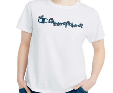 Champion Women's Classic Graphic Tee White Size Small