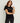 Champion Women's Classic Logo T-Shirt Black Size X Small