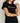Champion Women's Classic Logo T-Shirt Black Size X Small