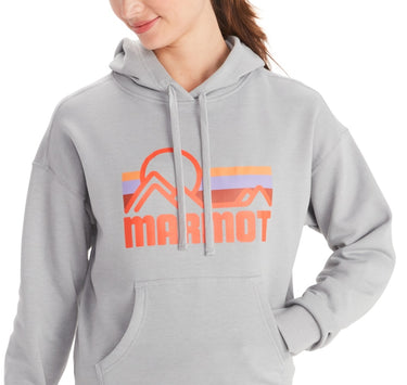 Marmot Women's Coastal Hoodie Gray Size X-Large