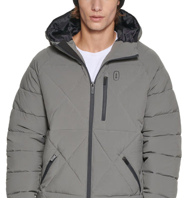 Bass Outdoor Men's Glacier Hiking Jacket Gray Size Medium