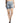 adidas Women's Yoga Studio Printed Short Tights Blue Size X-Large