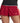 adidas Women's Pacer Shorts Red Size X-Large