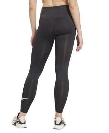 Reebok Women's Workout Ready Vector Leggings Black Size X-Small