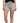 adidas Women's Americana Graphic Shorts Gray Size Large