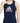 adidas Women's Cotton Logo Americana Tank Top Blue