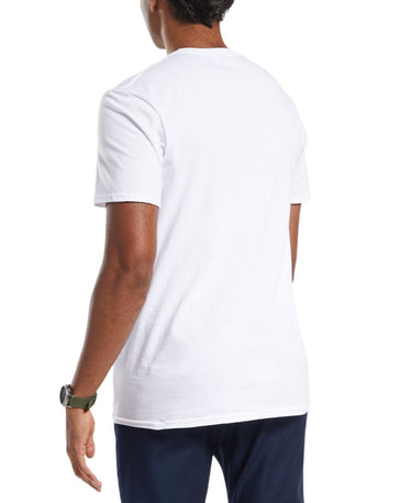 Reebok Men's International Basketball Graphic T-Shirt White Size Small