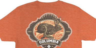 Columbia Men's Jacky Graphic T-shirt Red Size XX-Large