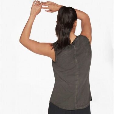Skechers Women's Diamond Wash Hatha V Neck Tank Black Size X-Large