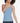 Skechers Women's Go Flex Racerback Shelf Bra Cami Blue Size X-Large